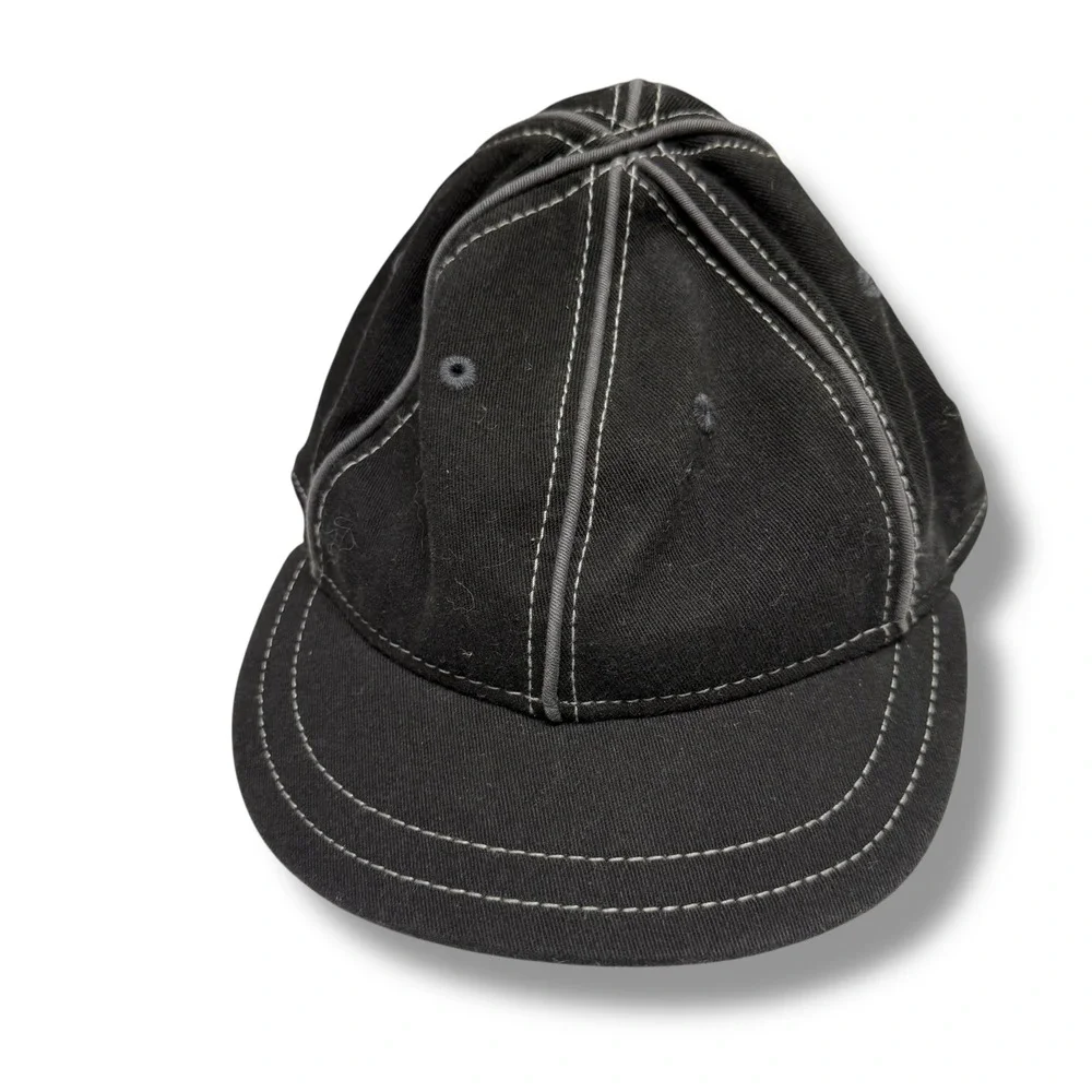 Sand Cassel Kids by Goorin Brothers Gray Contrast Stitch Baseball‎ Cap M/L NEW